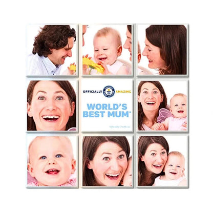 Personalised World’s Best Mum Magnet Set GWR Store