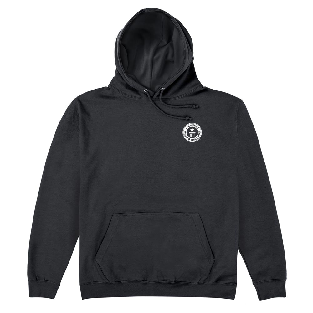 Adult hoodie with white logo