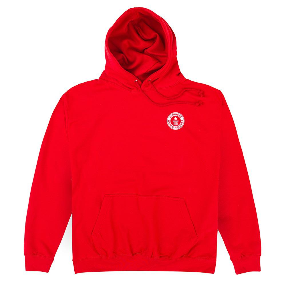 Adult hoodie with white logo-Guinness World Records