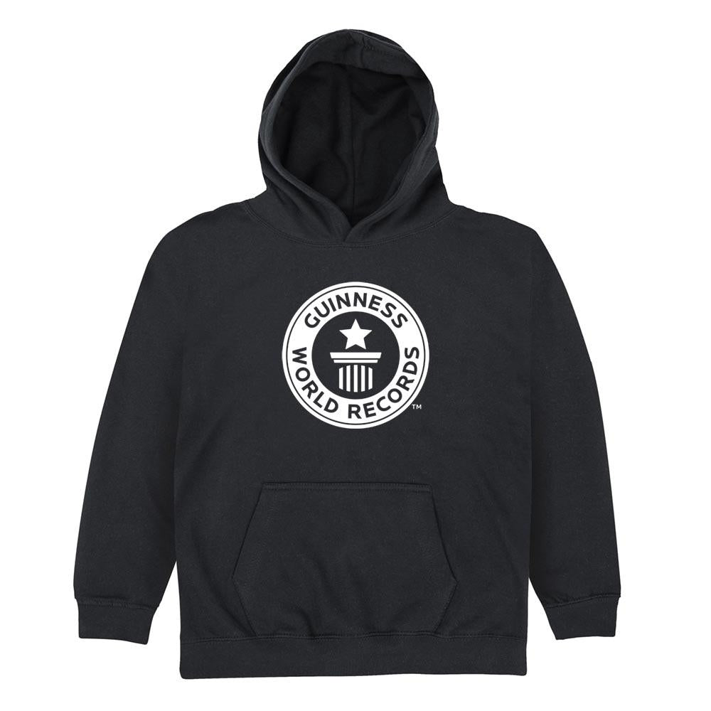 Kids hoodie with white logo-Guinness World Records