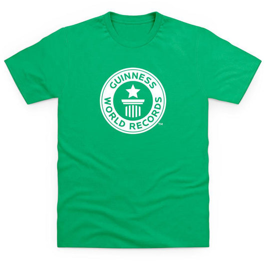 Kids T-shirt with white logo-Guinness World Records