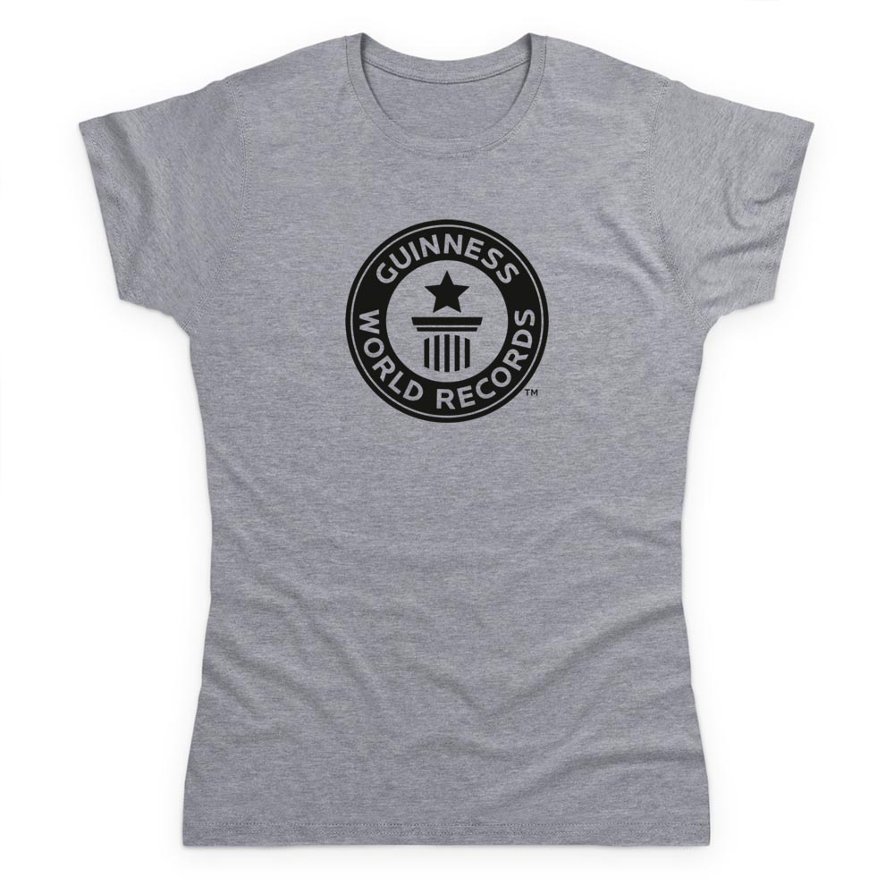 Women's T-shirt with black logo