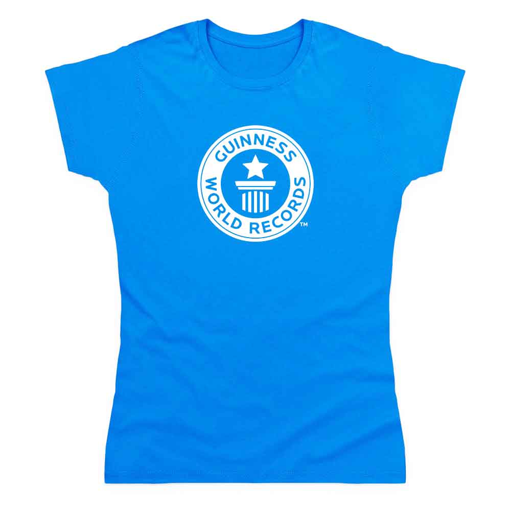 Women's T-shirt with white logo-Guinness World Records